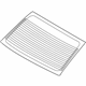 Hyundai 87110-2H110 Rear Window Glass Assembly