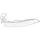 Hyundai 92401-BE000 LAMP ASSY-REAR COMB OUTSIDE,LH