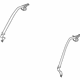Hyundai 89810-C2000-PPB Rear Left Seat Belt Assembly