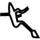 Hyundai 86517-L1000 Front Hook Cap