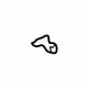 Hyundai 97785-2D300 A/C Cooler Line Clip Hyundai 97785-2D300 A/C Cooler Line Clip