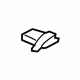 Hyundai 87229-38000 Piece-Roof Garnish End Rear,RH Hyundai 87229-38000 Piece-Roof Garnish End Rear,RH