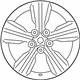 Hyundai 52905-2V750-EB Aluminium Wheel Assembly Hyundai 52905-2V750-EB Aluminium Wheel Assembly