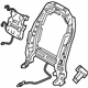 Hyundai 88310-G2011 Front Seat Back Frame Assembly Left Hand