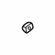 Hyundai 84653-3C000 Rubber-Rear Upper Cover(Hand) Hyundai 84653-3C000 Rubber-Rear Upper Cover(Hand)