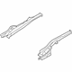 Hyundai 65710-2H010 Rear Floor Side Member Assembly Left Hand Hyundai 65710-2H010 Rear Floor Side Member Assembly Left Hand