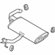 Hyundai 28710-G2130 Rear Muffler Assembly Hyundai 28710-G2130 Rear Muffler Assembly
