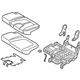 Hyundai 89100-S2000-PTH Cushion Assembly-RR Seat 3RD Hyundai 89100-S2000-PTH Cushion Assembly-RR Seat 3RD