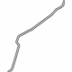 Hyundai 81683-3Q000 Hose Assembly-Sunroof Drain Front Hyundai 81683-3Q000 Hose Assembly-Sunroof Drain Front