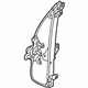 Hyundai 83401-1R000 Rear Left Power Window Regulator Assembly Hyundai 83401-1R000 Rear Left Power Window Regulator Assembly