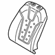 Hyundai 88350-J3010 Front Seat Back Pad Assembly Left Hand Hyundai 88350-J3010 Front Seat Back Pad Assembly Left Hand