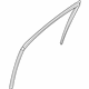 Hyundai 82540-3J000 Run-Front Door Window Glass Right Hand