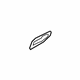 Hyundai 82654-S1000 Pad-FR Dr O/S HDL Cover,LH Hyundai 82654-S1000 Pad-FR Dr O/S HDL Cover,LH