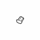 Hyundai 87243-J3000 Front End Piece-R/MOLDING,RH