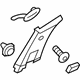 Hyundai 85840-2V100-RY Upper Center Pillar Trim Assembly Right Hand Hyundai 85840-2V100-RY Upper Center Pillar Trim Assembly Right Hand