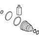 Hyundai 495L5-K2030 Diff Side Boot Kit Left Hand