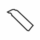 Hyundai 86383-G2000 Black Tape-Rear Door Frame Rear,LH Hyundai 86383-G2000 Black Tape-Rear Door Frame Rear,LH