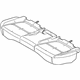 Hyundai 89150-K2000 Rear Seat Cushion Pad Assembly