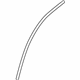 Hyundai 86372-J0010 Black Tape-Front Door Frame Upper,RH Hyundai 86372-J0010 Black Tape-Front Door Frame Upper,RH