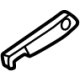 Hyundai 89525-R6310-NNB END COVER-RR SEAT RAIL OTR Hyundai 89525-R6310-NNB END COVER-RR SEAT RAIL OTR