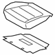 Hyundai 88200-K2060-XDA Front Seat Cushion Assembly Right Hand