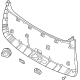 Hyundai 81710-R6000-NNB Trim Assembly Tail Gate Lower Hyundai 81710-R6000-NNB Trim Assembly Tail Gate Lower