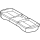 Hyundai 89160-AA000-G8S Rear Seat Cushion Covering Assembly Hyundai 89160-AA000-G8S Rear Seat Cushion Covering Assembly