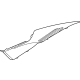 Hyundai 85850-AA000-NNB Rear Pillar Trim Assembly Left Hand Hyundai 85850-AA000-NNB Rear Pillar Trim Assembly Left Hand