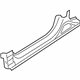 Hyundai 71312-4RD00 Side Sill Outer Panel Left Hand Hyundai 71312-4RD00 Side Sill Outer Panel Left Hand