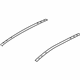 Hyundai 87235-D3000 Moulding-Roof No.1,LH Hyundai 87235-D3000 Moulding-Roof No.1,LH