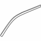 Hyundai 86362-25000 Front Door Frame Black Tape Upper Hyundai 86362-25000 Front Door Frame Black Tape Upper