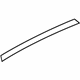Hyundai 86392-J9000 Black Tape-Rear Door Frame Upper,RH Hyundai 86392-J9000 Black Tape-Rear Door Frame Upper,RH