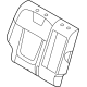Hyundai 89450-CW010 Rear Seat Back Pad Assembly Right Hand
