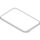 Hyundai 81630-P6001 PANEL ASSY-SUNROOF GLASS Hyundai 81630-P6001 PANEL ASSY-SUNROOF GLASS