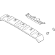 Hyundai 87210-K5000 Rear Spoiler Assembly