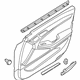 Hyundai 82305-B1000-3RR Front Door Trim Panel Assembly Left Hand Hyundai 82305-B1000-3RR Front Door Trim Panel Assembly Left Hand