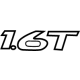 Hyundai 86312-BE000 EMBLEM-1.6T Hyundai 86312-BE000 EMBLEM-1.6T