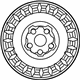 Hyundai 52910-39500 15 Inch Wheel Hyundai 52910-39500 15 Inch Wheel