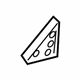 Hyundai 83840-3L000 Moulding Assembly-Rear Door Delta,RH Hyundai 83840-3L000 Moulding Assembly-Rear Door Delta,RH