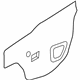 Hyundai 82391-1R000 Front Door Trim Seal Left Hand Hyundai 82391-1R000 Front Door Trim Seal Left Hand