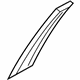 Hyundai 83250-3V000-GU Garnish Assembly-Rear Door Frame LH Hyundai 83250-3V000-GU Garnish Assembly-Rear Door Frame LH