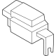 Hyundai 92590-P6000 HOLDER & WIRING-LICENSE LAMP Hyundai 92590-P6000 HOLDER & WIRING-LICENSE LAMP
