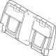 Hyundai 89360-K5010-WDB Rear Seat Back Covering