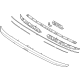 Hyundai 87328-KL000 GARNISH ASSY-TAIL GATE,LWR Hyundai 87328-KL000 GARNISH ASSY-TAIL GATE,LWR