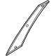 Hyundai 83250-KL000 GARNISH ASSY-RR DR FR FRAME,LH Hyundai 83250-KL000 GARNISH ASSY-RR DR FR FRAME,LH