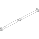 Hyundai 49100-D2100 Propeller Shaft Assembly Hyundai 49100-D2100 Propeller Shaft Assembly