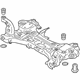 Hyundai 62405-K4000 Crossmember Complete Hyundai 62405-K4000 Crossmember Complete