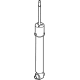 Hyundai 55307-L5400 Rear Shock Absorber Assembly