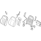 Hyundai 88300-R6010-X6N Front Seat Back Assembly Left Hand Hyundai 88300-R6010-X6N Front Seat Back Assembly Left Hand