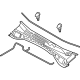 Hyundai 86150-R6000 COVER ASSY-COWL TOP Hyundai 86150-R6000 COVER ASSY-COWL TOP